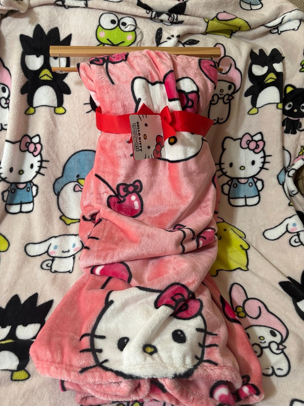 Hello Kitty Cherry Blanket
