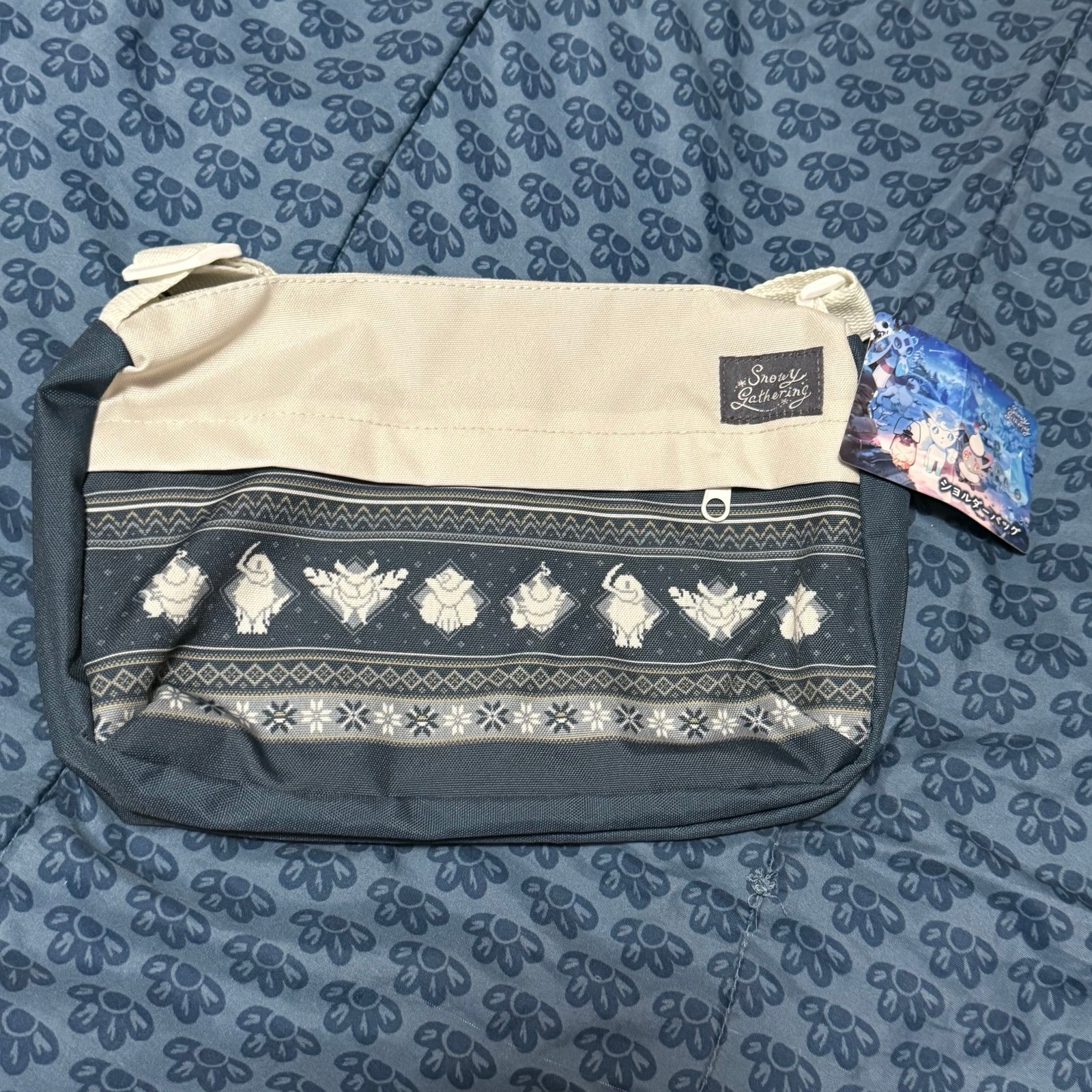 Pokemon Center Japan Snowy Gathering Shoulder Bag Pouch