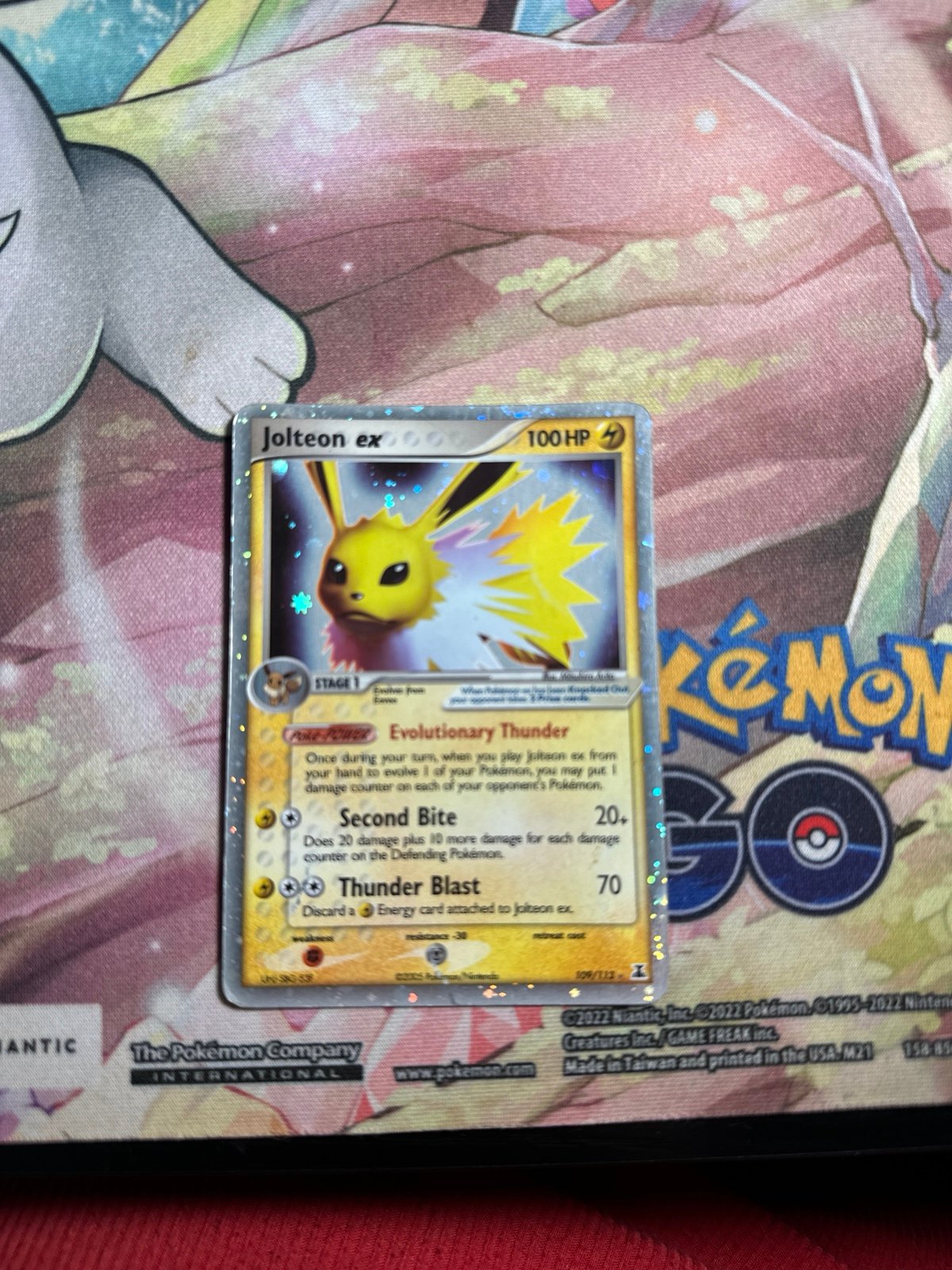 Jolteon Ex 109 played
