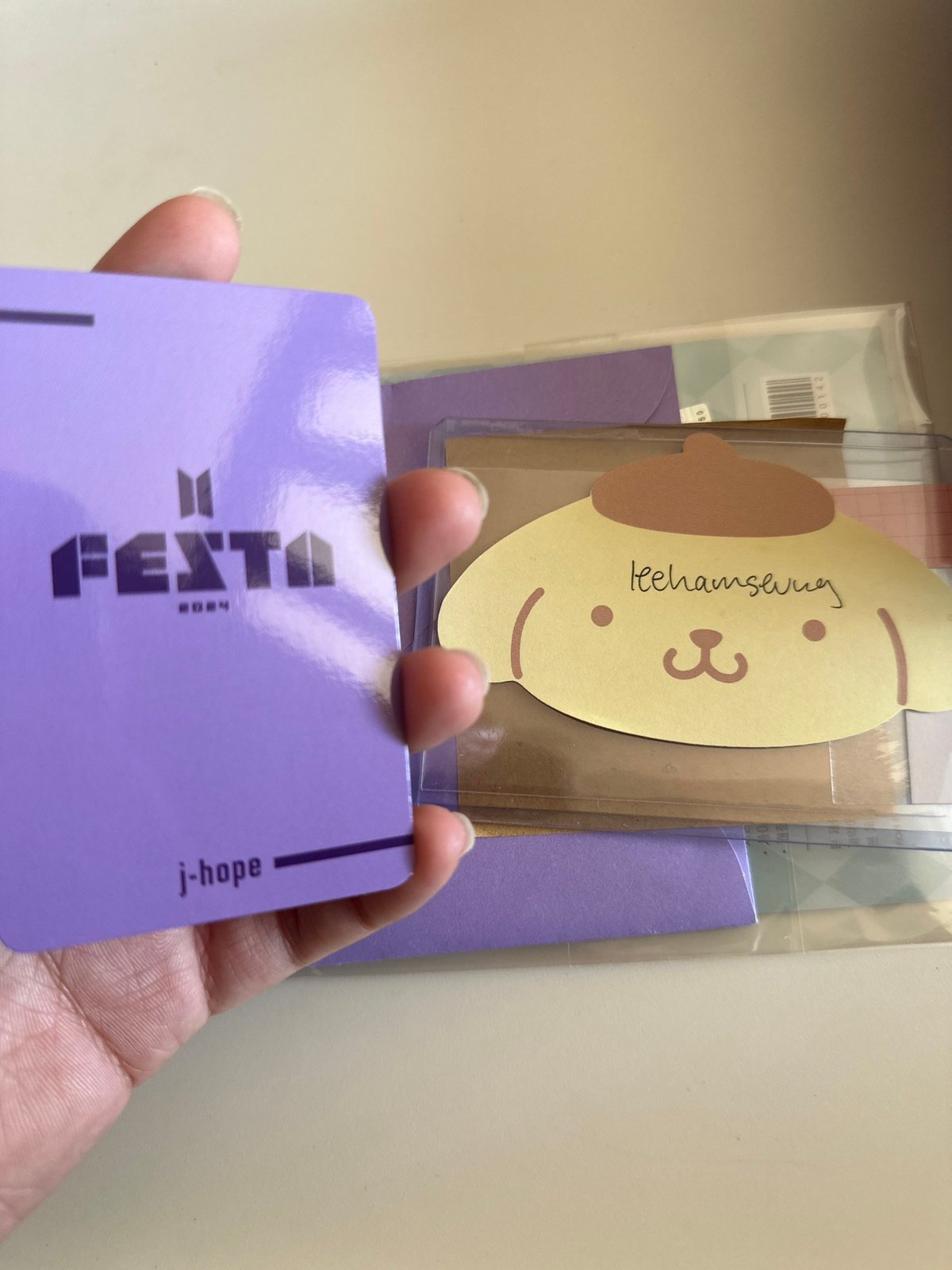 bts festa 2024 army zone photocard JHOPE hoseok