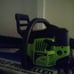 Gas powered chainsaw works good