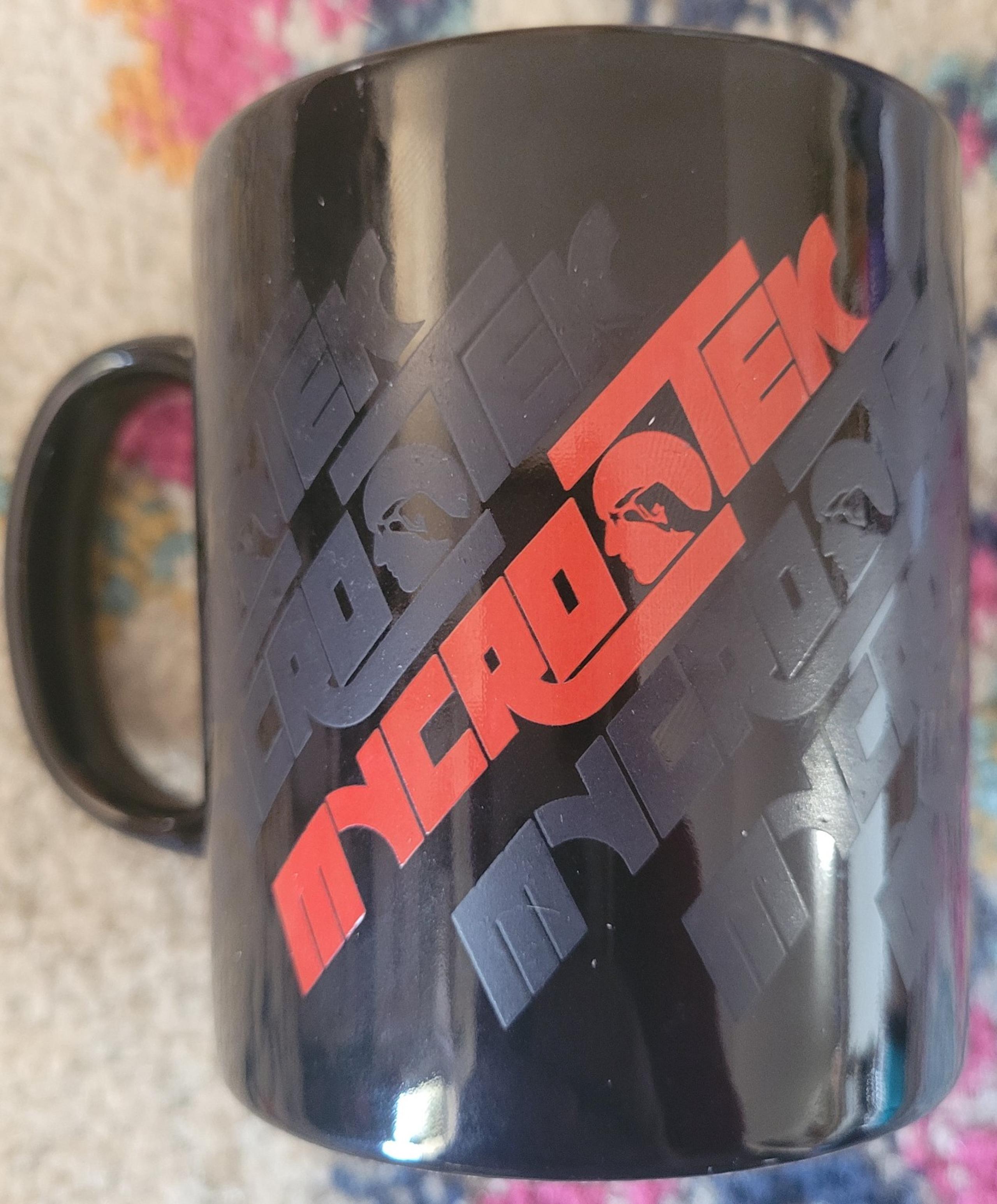 Coloroll england UK --  MICROTEK coffee mug black