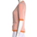 L'Agence Susie Knit Fuzzy Pink Cardigan with Contrast Trim XS