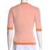 L'Agence Susie Knit Fuzzy Pink Cardigan with Contrast Trim XS