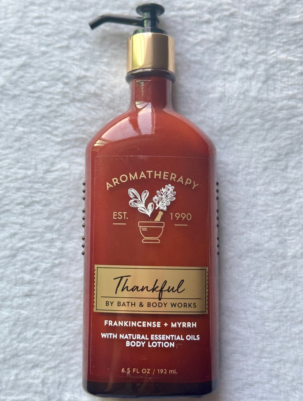 Aromatherapy Thankful Frankincense + Myrrh Body Lotion