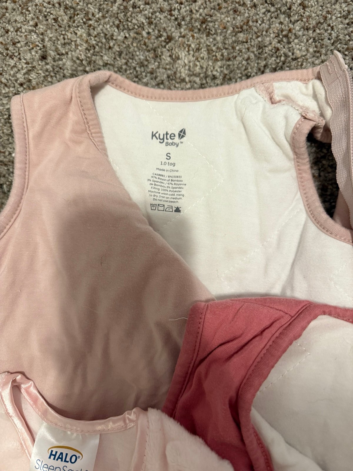 2 Kyte sleep sacks