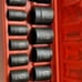 1/2-Inch Drive Metric Shallow Impact Socket Set Cr-V, 6-Point, 14 Sockets