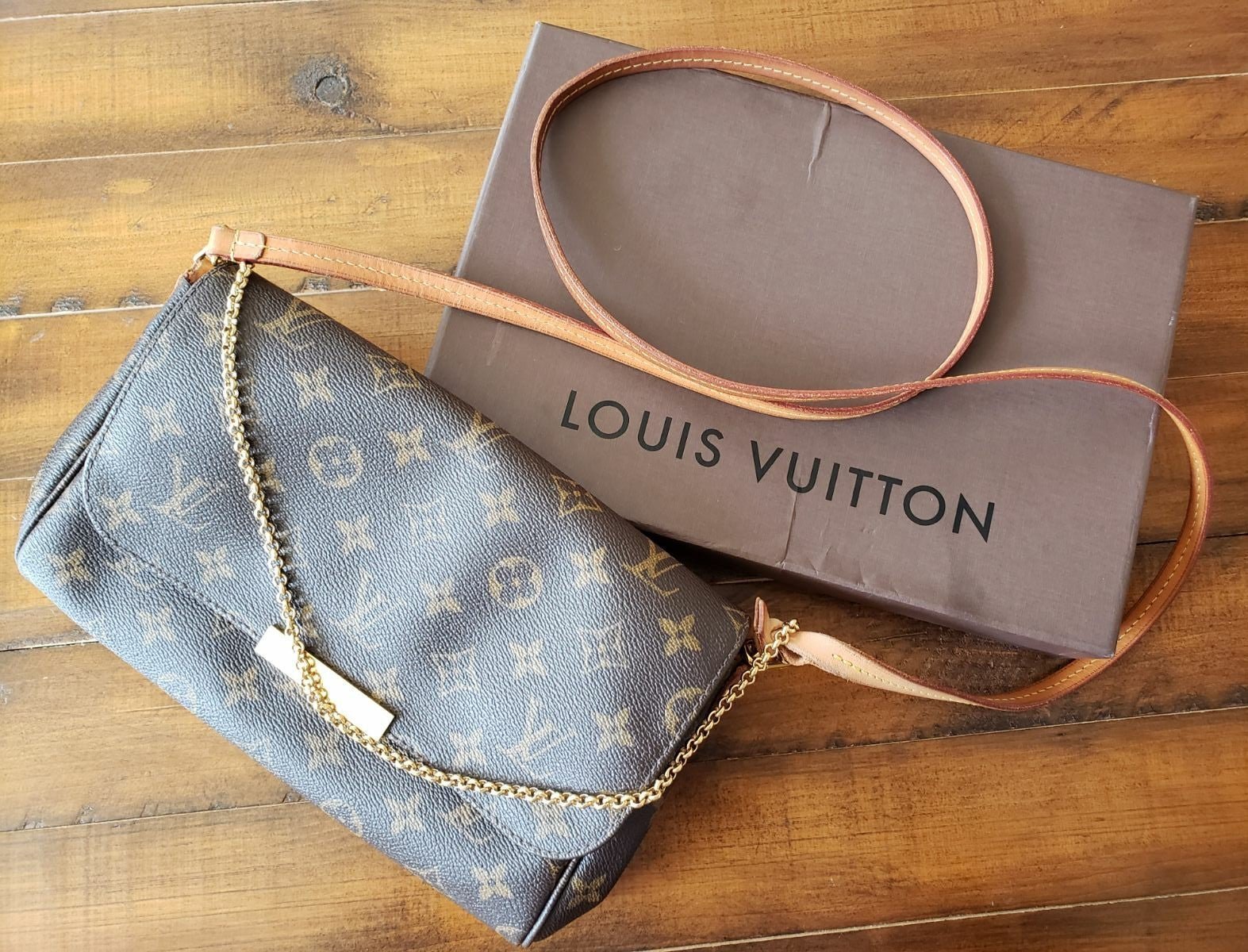 Louis Vuitton Brown Favorite Monogram MM