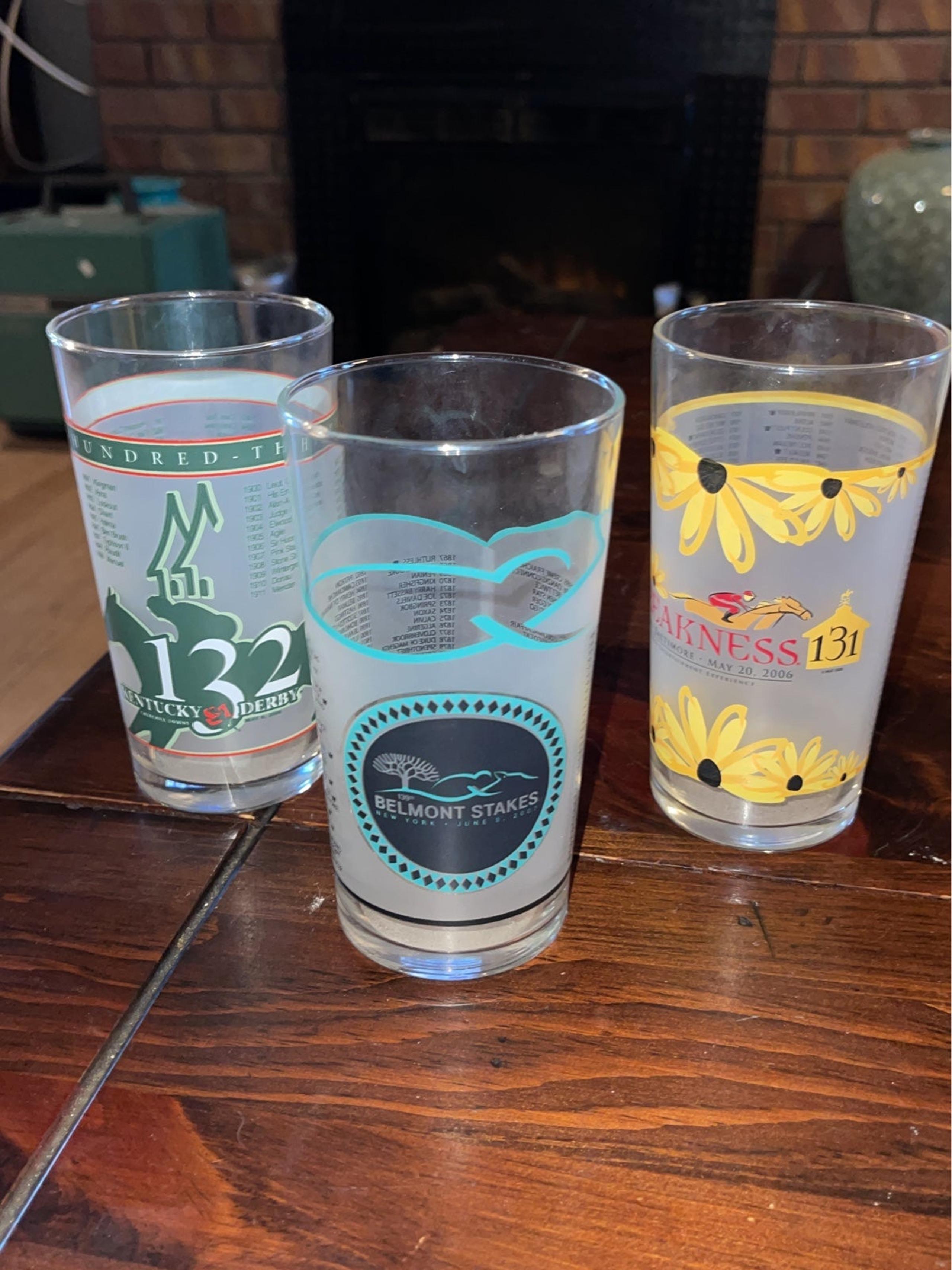 Vintage Libby Triple Crown Tumbler Set