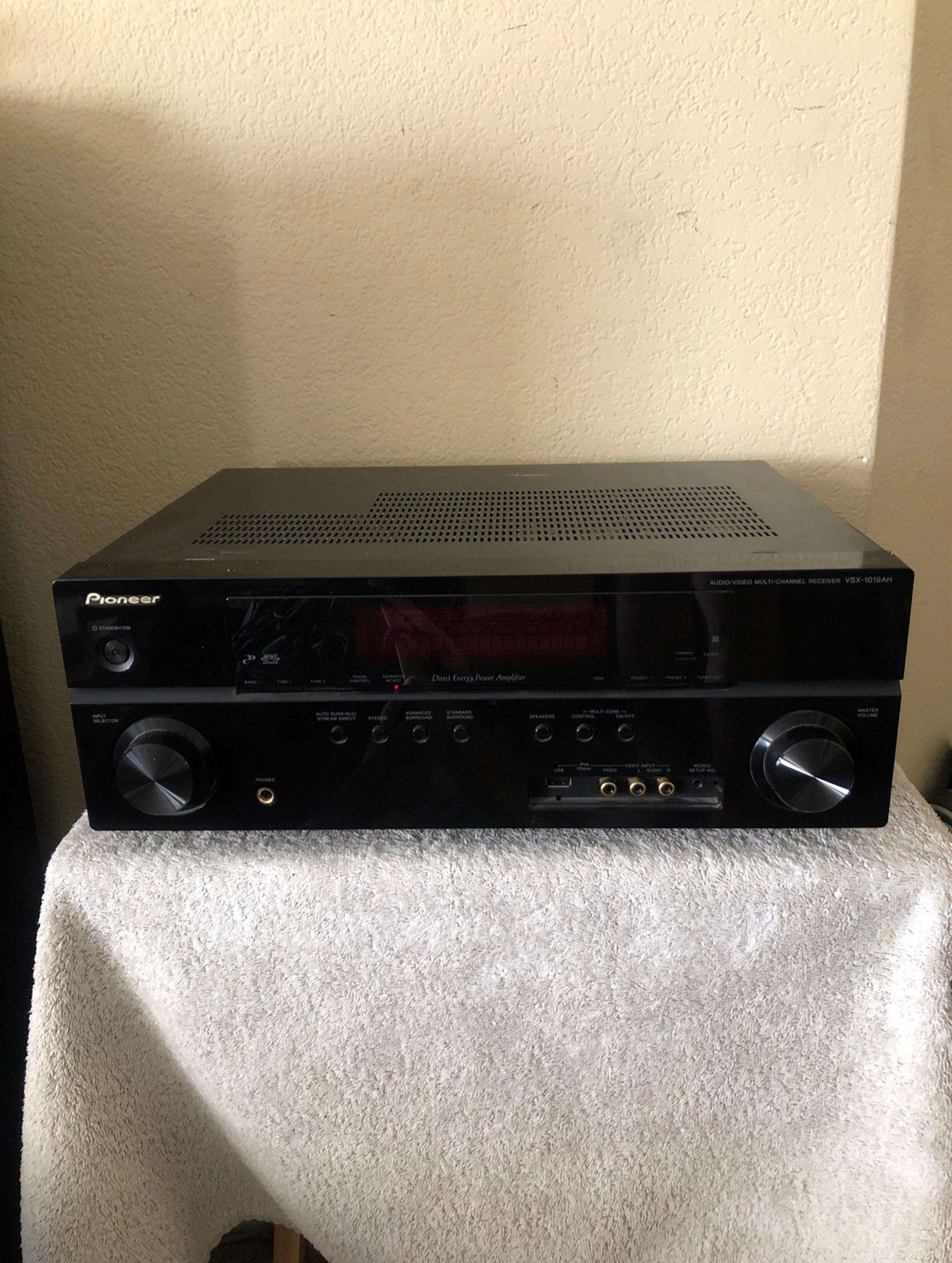 Pioneer AV receiver VSX-1019AH 7.1 AS IS