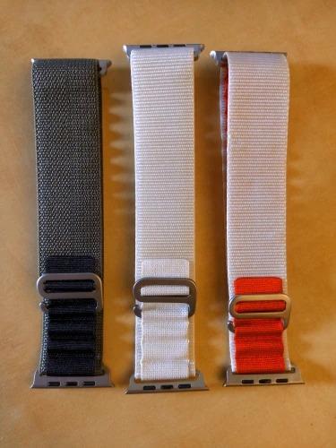 Only Band 3 Pcs Nylon Alpine loop strap for Apple Watch Band Ultra 49/44/45/42mm