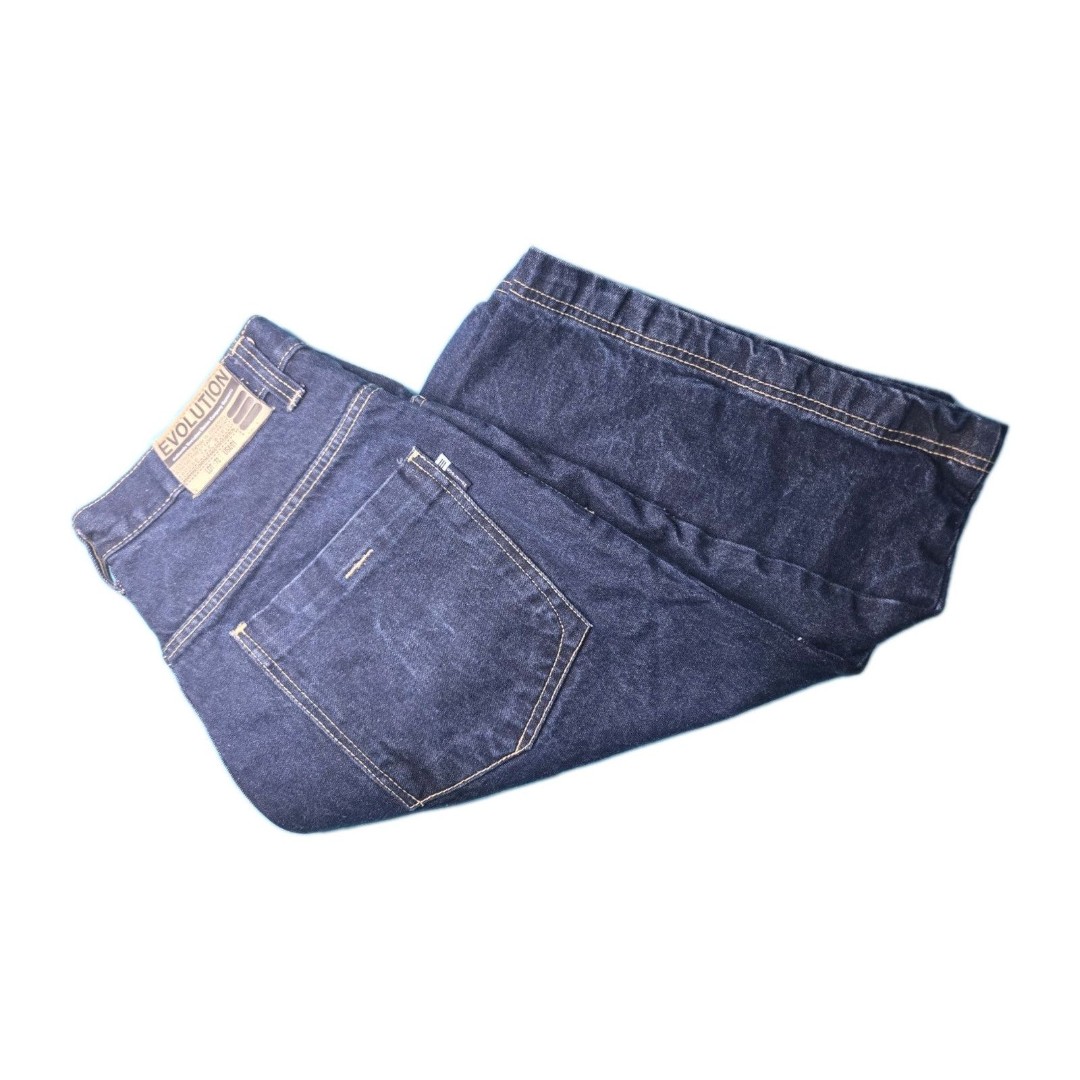 Evolution In Design Jean Shorts Mens 36 Baggy Y2K Denim Hip Hop JNCO Style