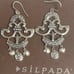 Silpada Fancy That Sterling Silver Earrings