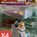 Hot Wheels MARIO KART Lot x4. Please read descriptions