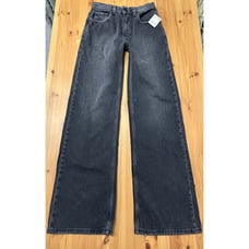 NWT* We The Free Womens Tinsley Baggy High Rise Straight Leg Denim Jeans Size 24