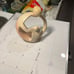Stone Abstract Statue of mother and child handmade from Kenya
