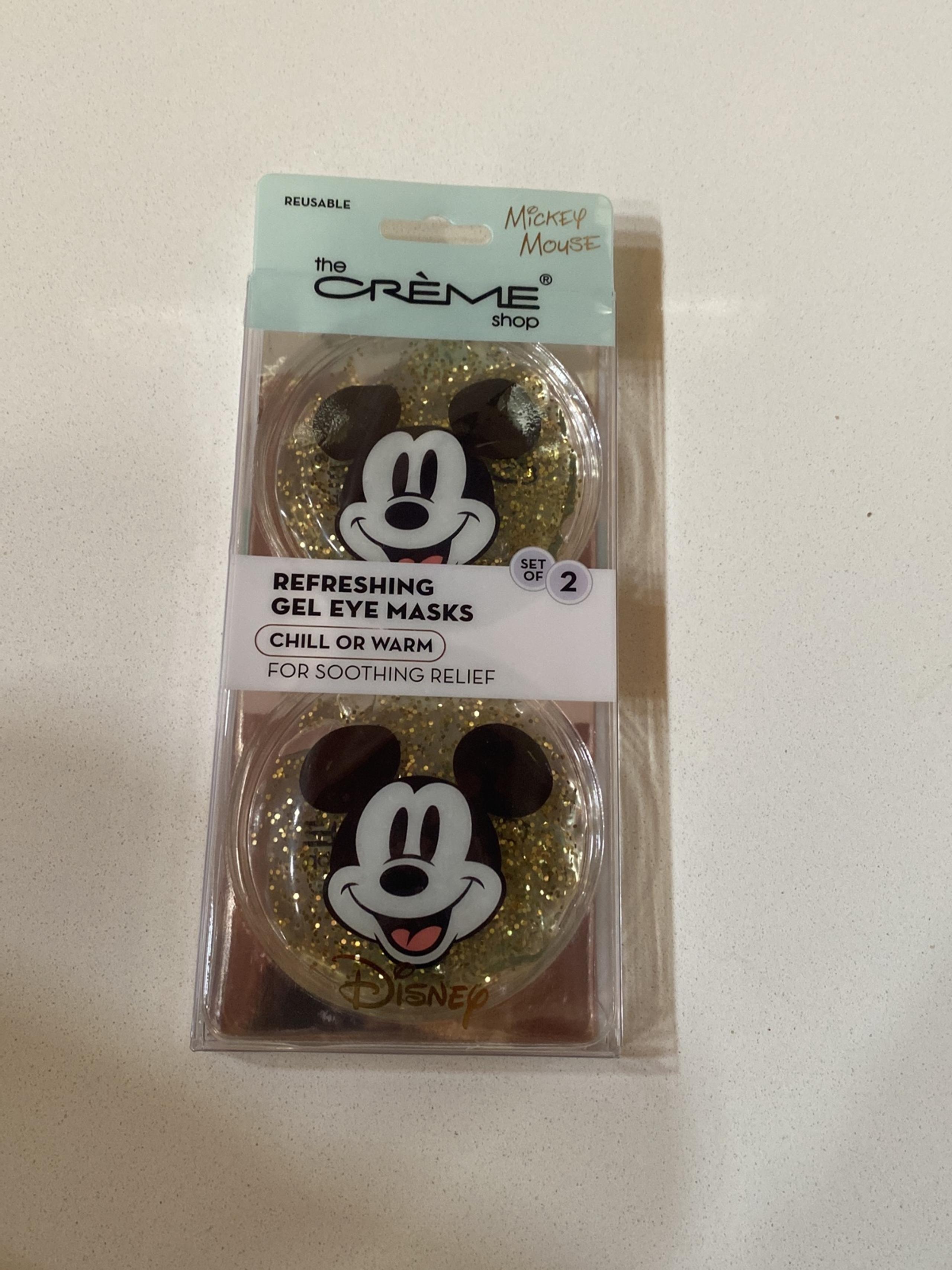 Mickey Mouse refreshing gel eye masks
