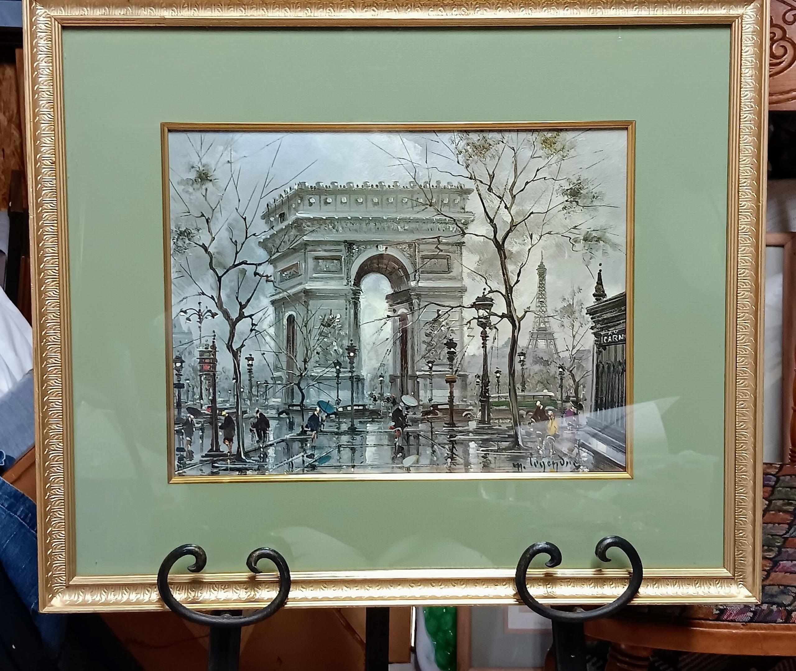 Frame print by artist Maurice Legendre.