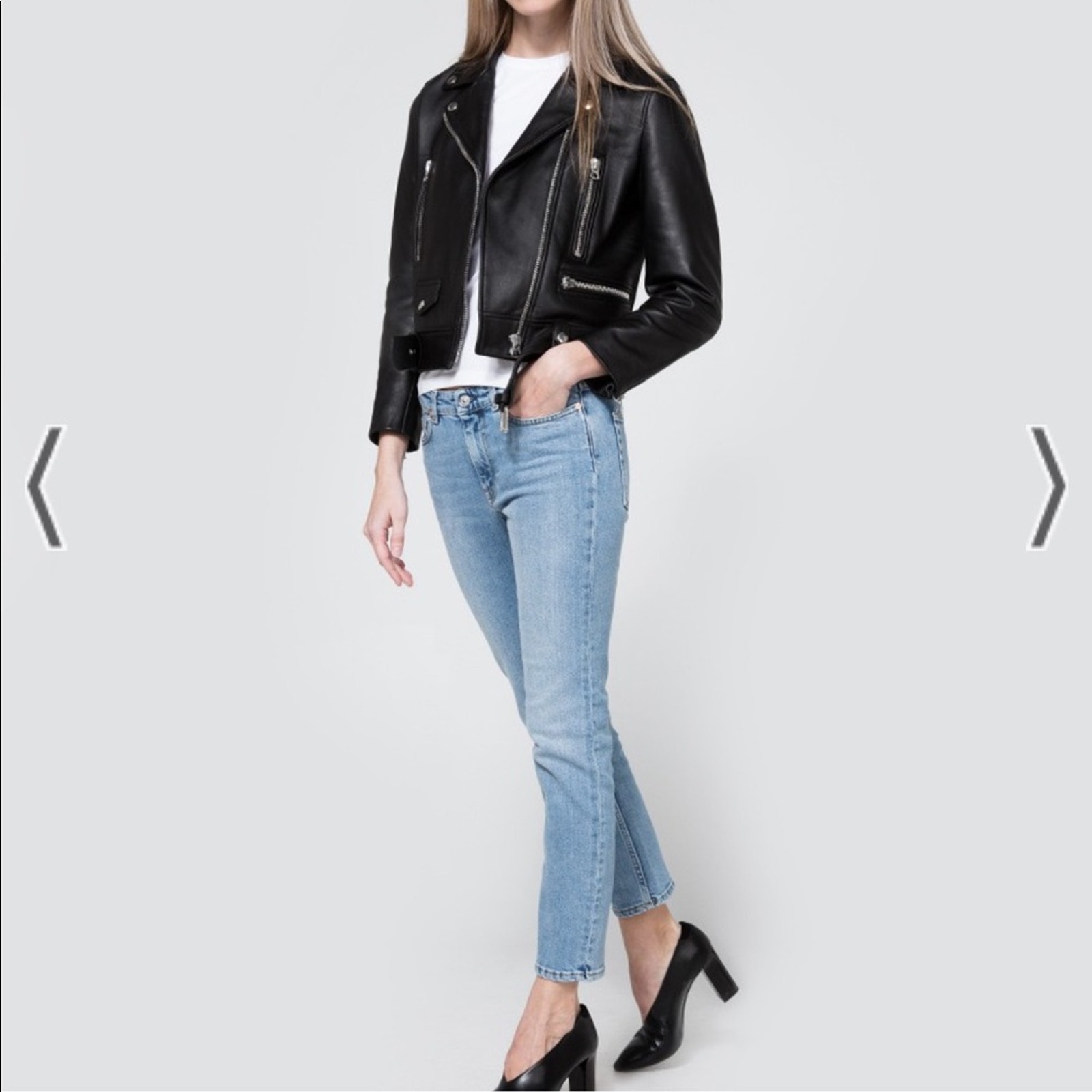 ACNE Studio—Row Clean Lt VTG Straight Leg Jeans. Sz 26x26