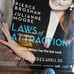 LAWS OF ATTACTION - MOVIE BANNER WITH PIERCE BROSNAN & JULIANNE MOORE