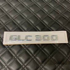 CHROME GLC 300 Fit Mercedes Rear Trunk Emblems Logo Badge Letter Number 3M