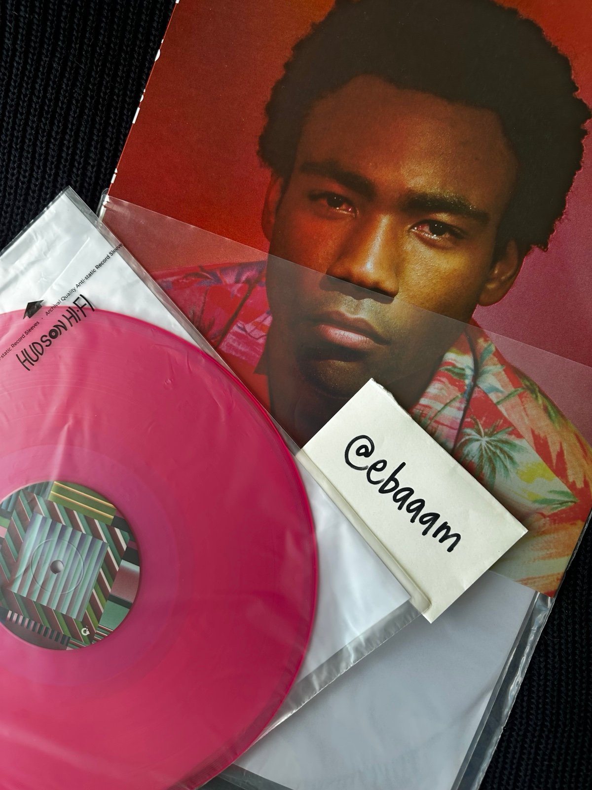 childish gambino because of the internet exclusive vinyl