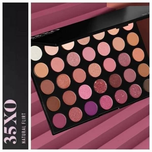 Morphe Natural Flirt 35XO Artistry Eyeshadow Palette