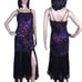 OLEG CASSINI Silk Beaded Gatsby Style Fringe Dress Size 4
