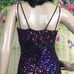 OLEG CASSINI Silk Beaded Gatsby Style Fringe Dress Size 4
