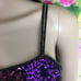 OLEG CASSINI Silk Beaded Gatsby Style Fringe Dress Size 4