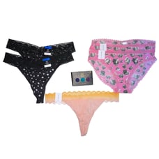 Calvin Klein & INC Women’s Panties 8 Pairs Different Styles & Colors Size XL