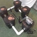 4-Plant Super-RDWC Complete hydroponic system with 2 bulkheads and 400gph