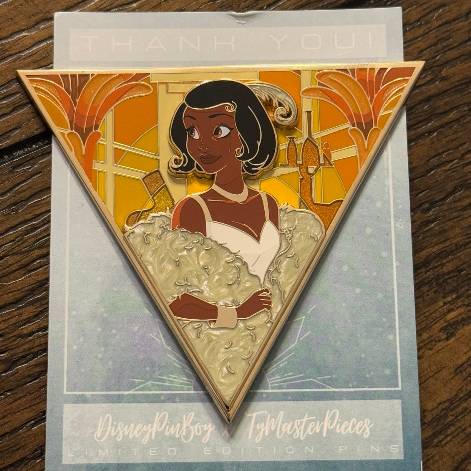 Tymasterpieces The Princess and the Frog Tiana Disney Fantasy Pin