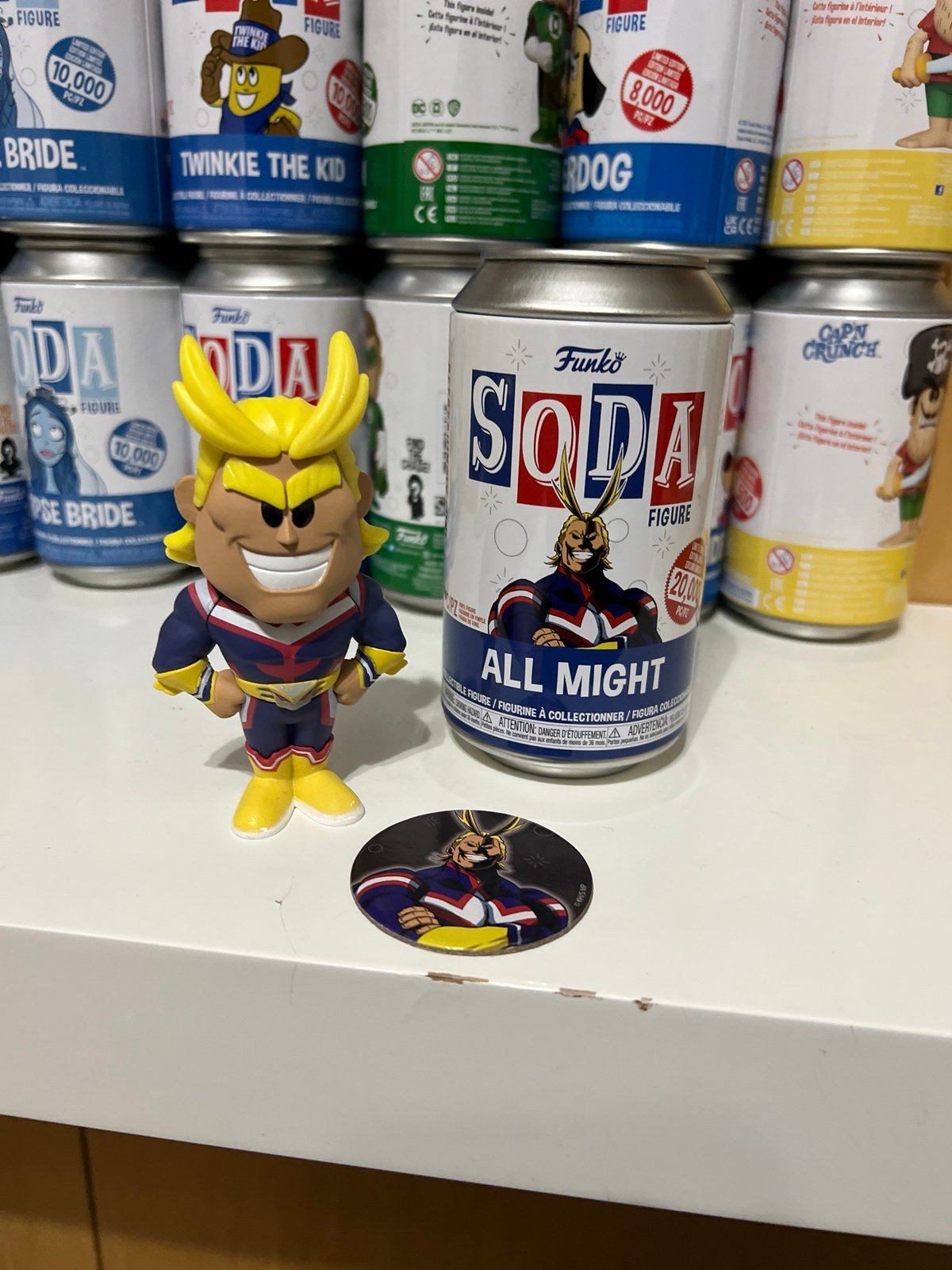 Funko All Might Chase Soda