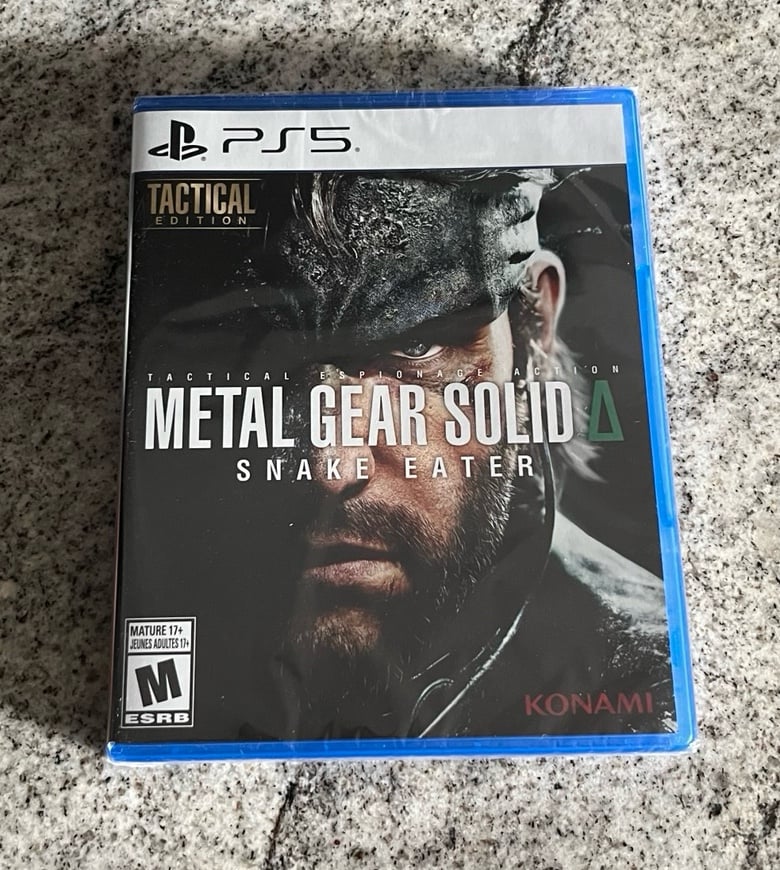 Metal Gear Solid Snake Eater PS5