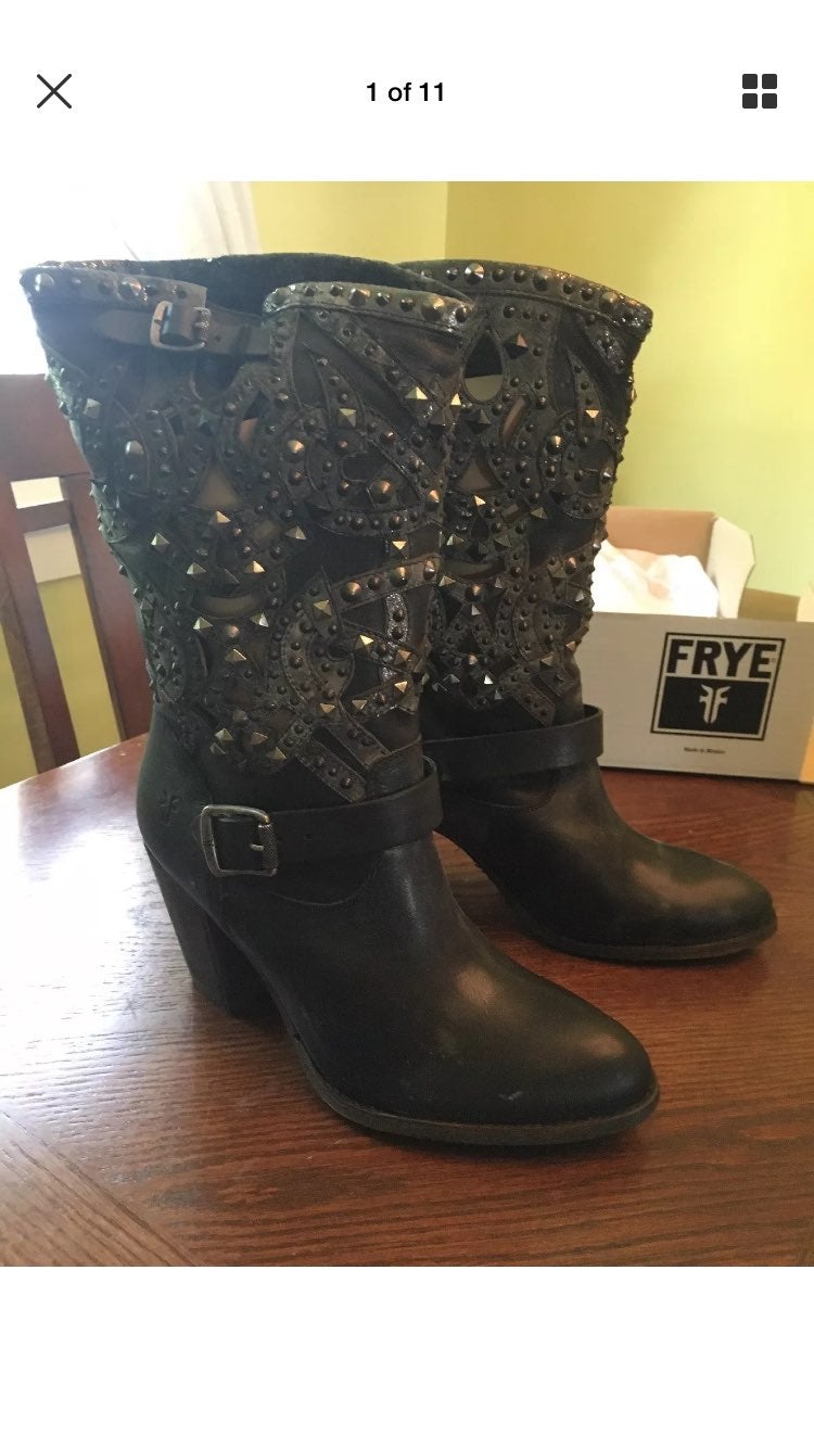 FRYE ILANA DECO BOOTS