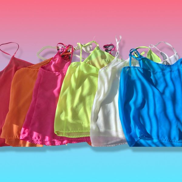 AMERICAN APPAREL CHIFFON TANK TOP BUNDLE