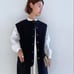 [BACCA] Double Cross Heavy Melton Middle Vest