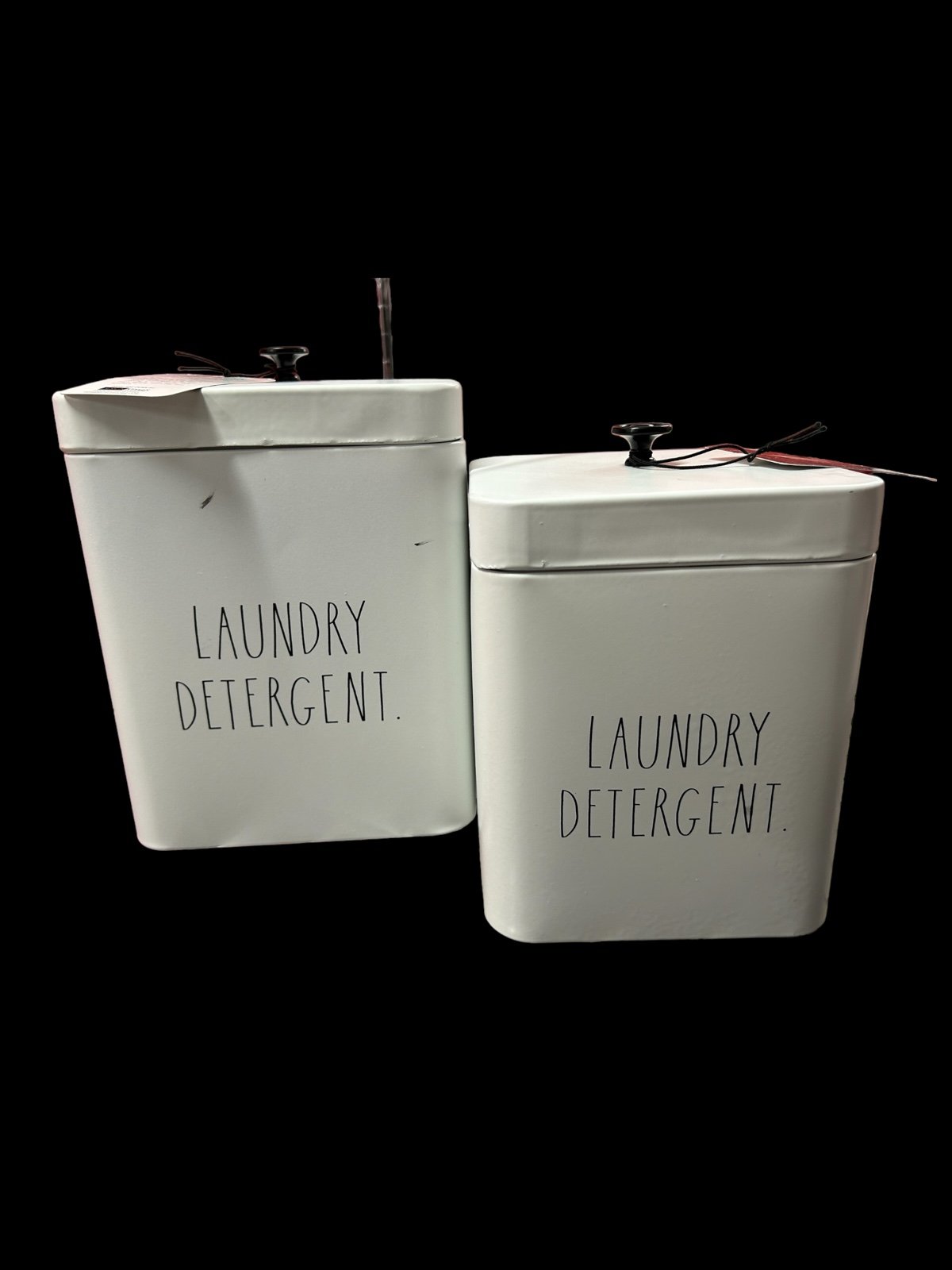 Rae Dunn Laundry Tins