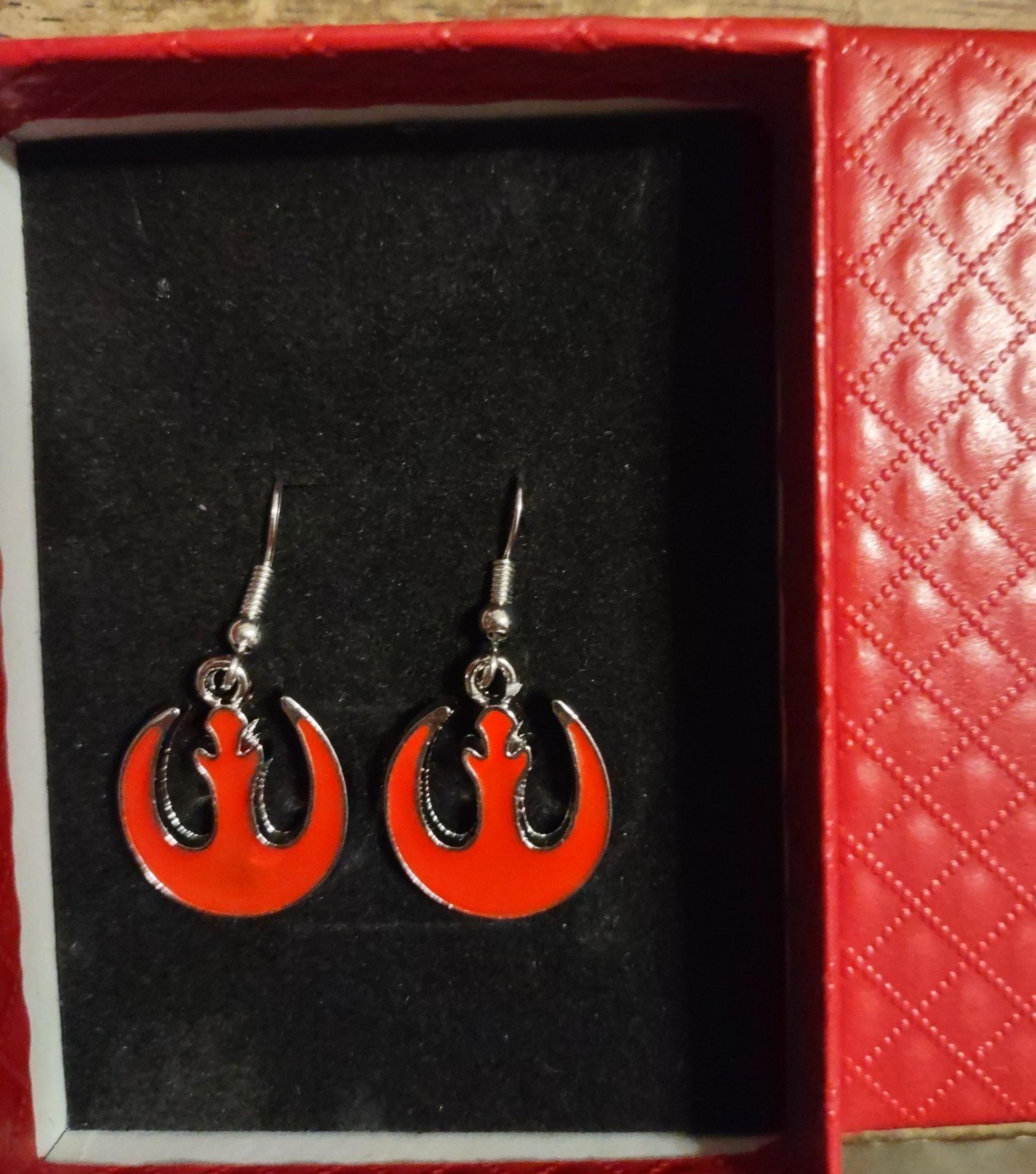 Star Wars Earrings Rebel Alliance NEW