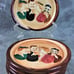 Pennsbury Pottery Gay Ninety 6 Coasters