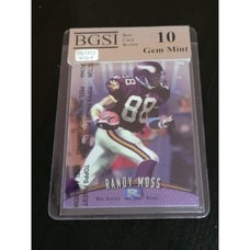 1998 Topps Finest #135 Randy Moss Football Card Gem 10