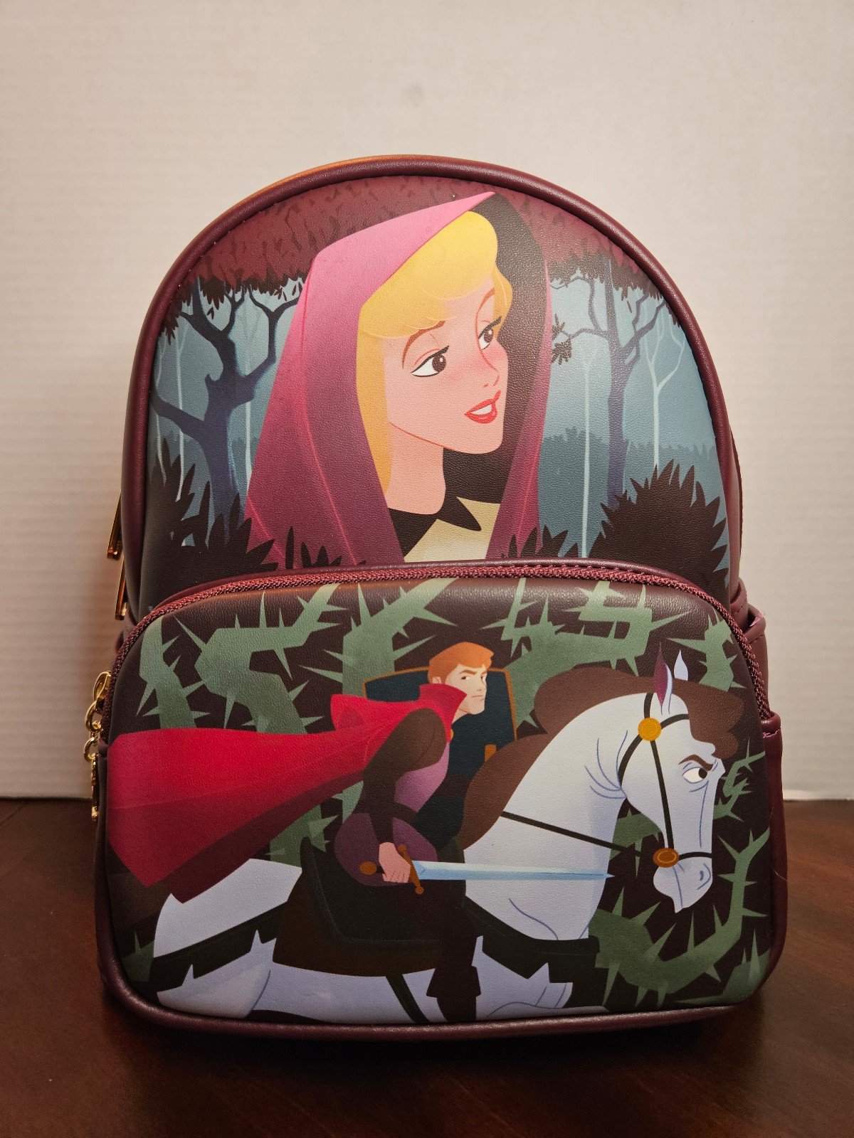 Disney Exclusive Sleeping Beauty Aurora Scene Mini Backpack