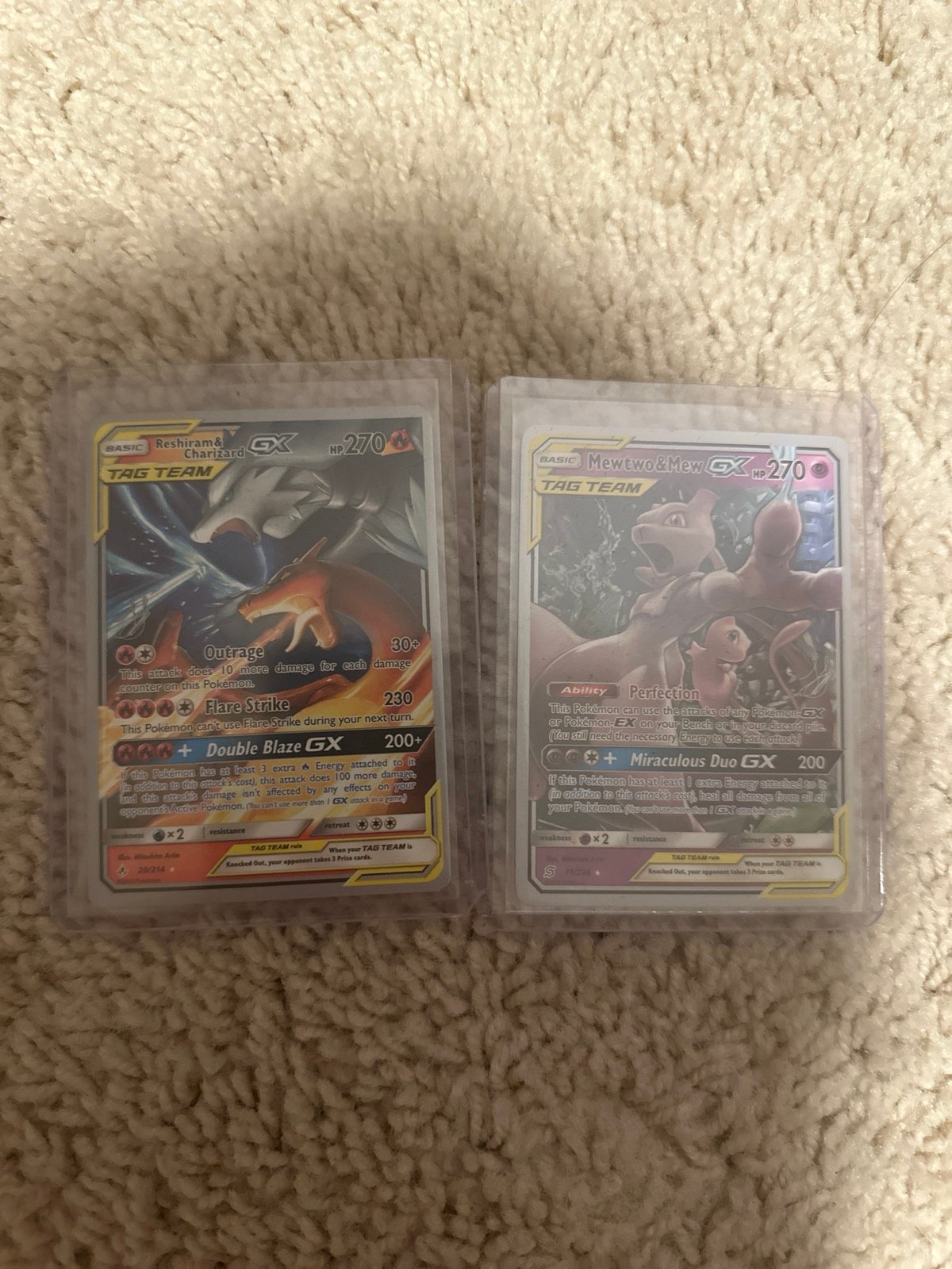 Reshiram and Charizard Tag Team/Mewtwo and Mew Tag Team GX World Championship
