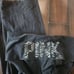 Y2k Vintage pink foldover waist flare yoga pants medium bling sequin