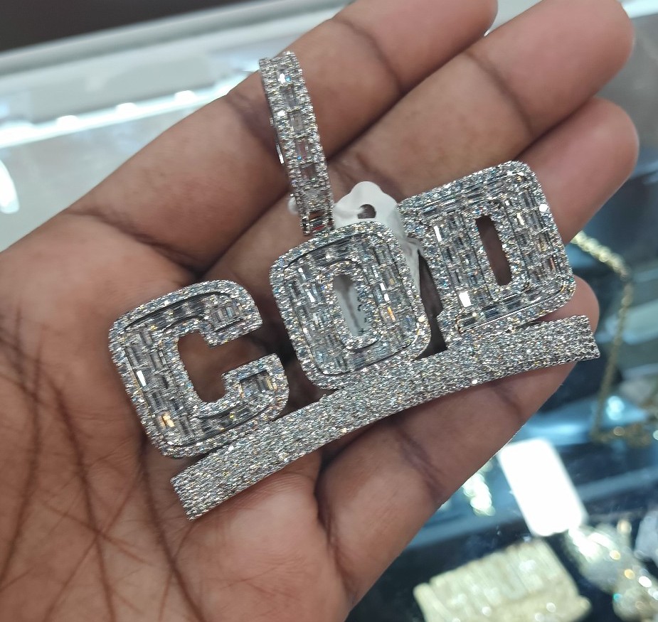 Silver COD pendant