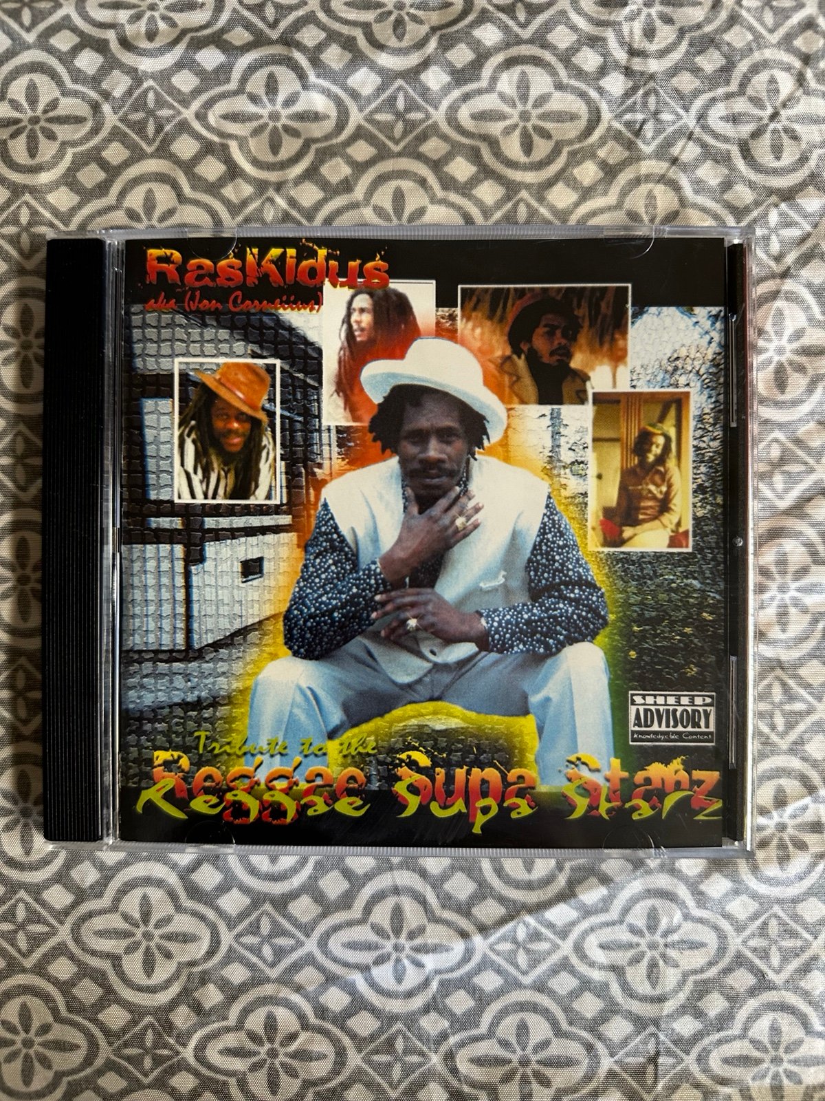 RasKidus Tribute To The Reggae Supa Starz 2002 OOP CD Reggae Hip-Hop OAKLAND CA