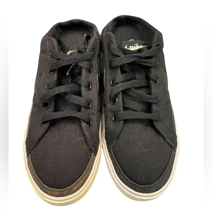 Nike Court Legacy Mule Women's Black Slip On Casual Comfort Shoe Size 6.5