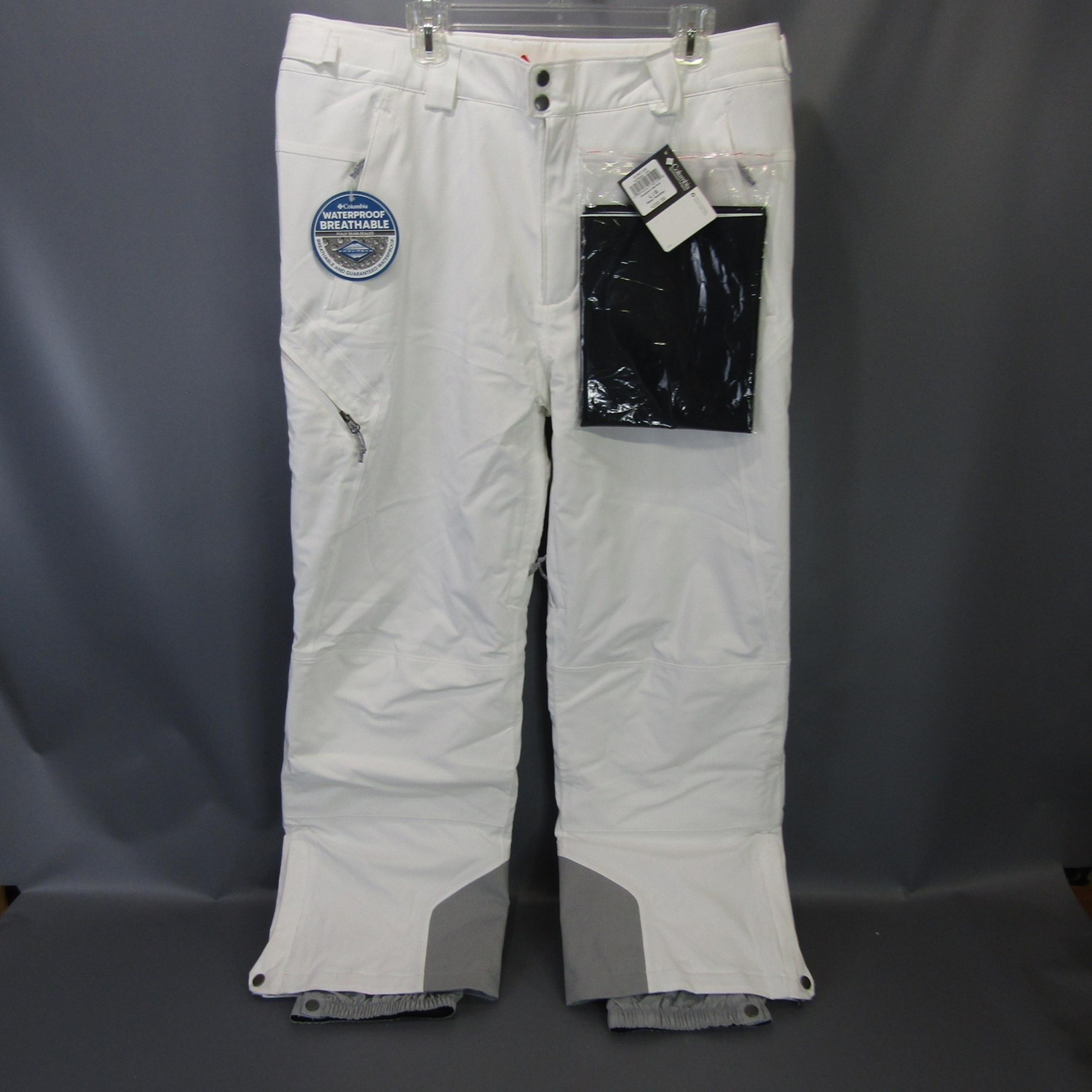 Waterproof Breathable Omni-Heat Ski Snow Pants Mens L NWT $200 - Columbia