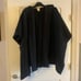 BRAND NEW Free People All I Need Cozy Hooded Kimono Sweater BLACK
